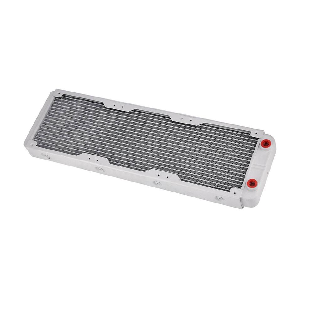 Aluminum Heat Sink Computer Water Cooling Liquid Heat Exchanger White (240mm)