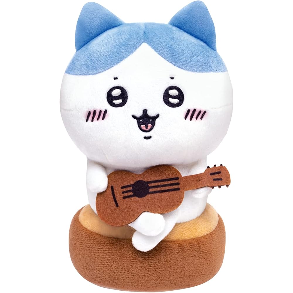 Joypalette Chikawa Hachiware Plush Toy with Musical Feature and Soft Texture