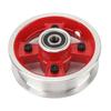 8 Inch Electric Scooter Front Wheel Hub Aluminum Alloy Wheel Rims Hub Slot 28mm Red
