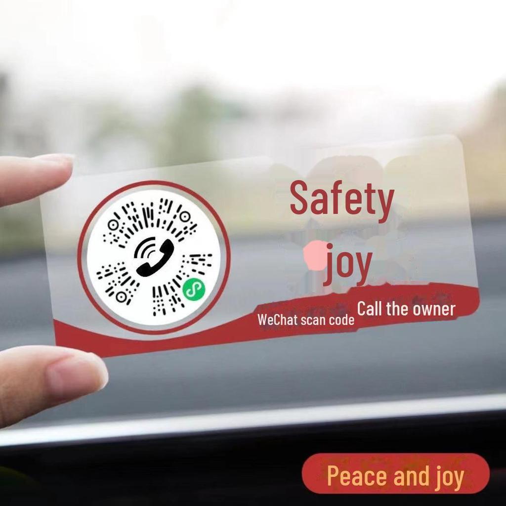 Dočasná SPZ s QR kódem a zobrazením telefonního čísla