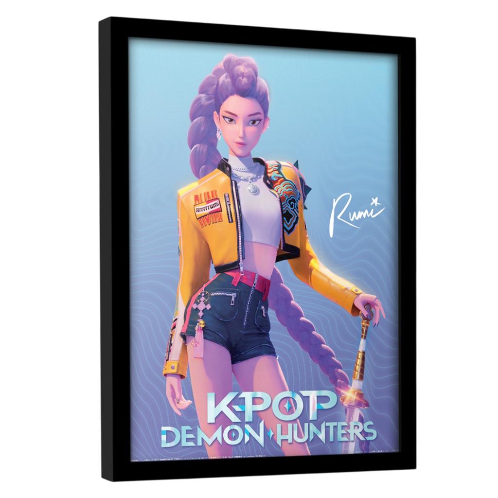 K-Pop Dämonenjäger Rumi Gerahmtes Poster
