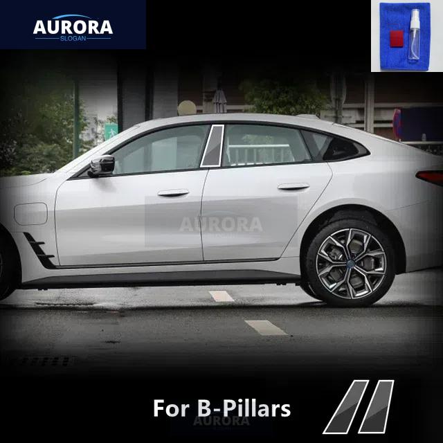 For BMW 4 SERIES GRAN COUPE G26 B-Pillars Transparent TPU Protective Film Anti-scratch Repair Film Accessories Refit