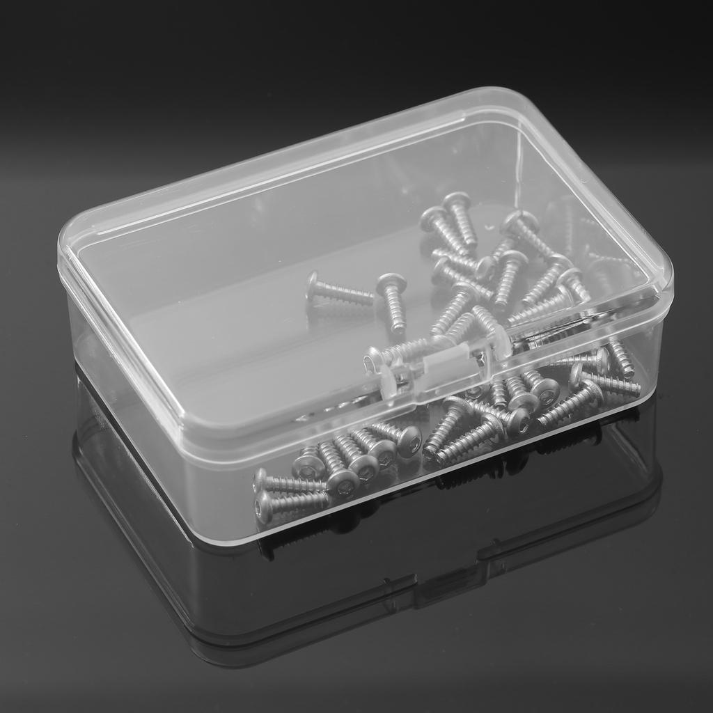 64 PCS Titanium Hex Socket Screws Set Replacement for Tamiya 1/10 Remote Control Car