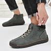Leather Shoes Casual Sneakers Men Shoes Driving Comfortable Split Leather Shoes Men Loafers Moccasins Tooling Shoes