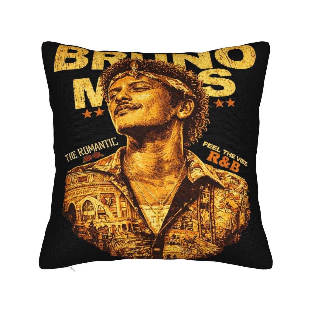 Bruno Mars The Romantic Tour Federe Merchandising Federa Stampata Decorazioni Federa Cuscino da Lancio Casa Multitaglia