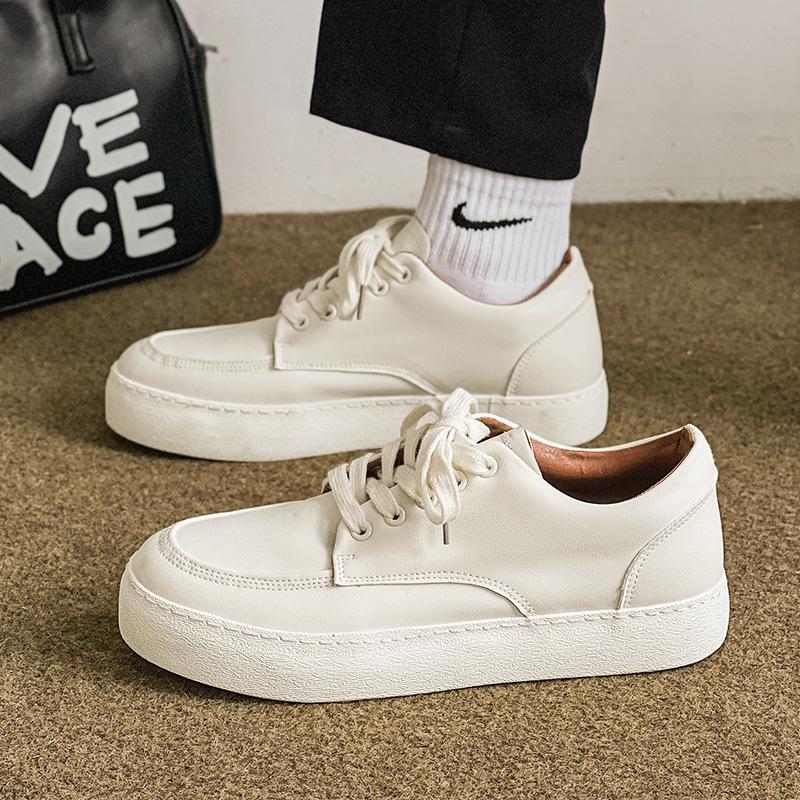 Men's Shoes Luxury Brand Leather Casual Shoes High Quality Walking Sneakers New Fashion Italian Handmade Designer Sport Shoes