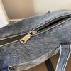 Denim Bag Women's Portable Shoulder Crossbody Bag Commuter Tote Bag