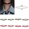 Clavicle Chain Velvet Collar Necklaces Cartoon Cartoon Pendant Choker Christmas Choker  Festival