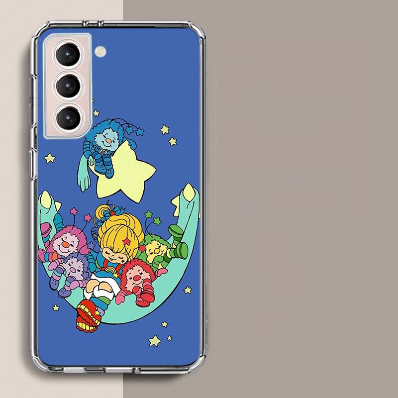 R-Rainbow Cute Brite Phone Case For Galaxy A14 A24 A34 A54 Samsung A02S A12 A22 A32 A42 A52 A72 A13 A33 A53 5G A03 A03S A23 A73