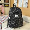 Schoolbag Korean Ins Wind Fresh and Sweet Soft Cute Girl Backpack High Value College Style Junior High School Student Star Backpack