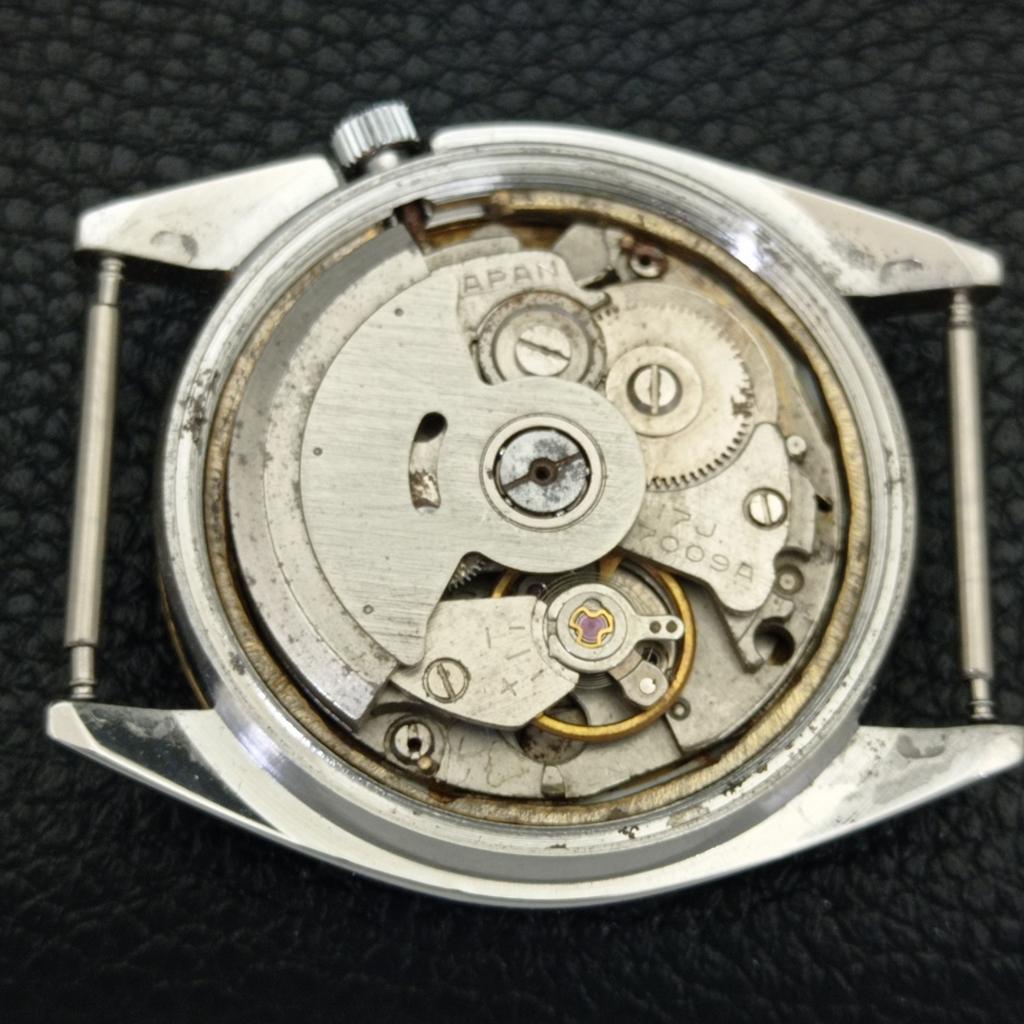 VINTAGE SEIKO 5 AUTOMATIC 7009A JAPAN MENS ORIGINAL DIAL WATCH a702392-5 R124-a702392