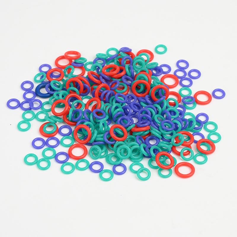 High-Temperature Resistant Brown Silicone Fluororubber O-ring, 1.5mm Diameter, Wear & Corrosion Resistant