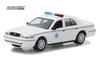 Greenlight Scale Ford Crown Victoria USPS Police 2010 United States Postal Police Greenlight Crown Victoria 1/64 [Used]