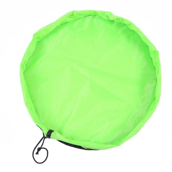 Spielzeug-Aufbewahrungstasche mit Kordelzug, wasserdicht, große Kapazität, Organizer für Spielzeug, Puzzles, Bausteine, Strand, Pool, Badespielzeug