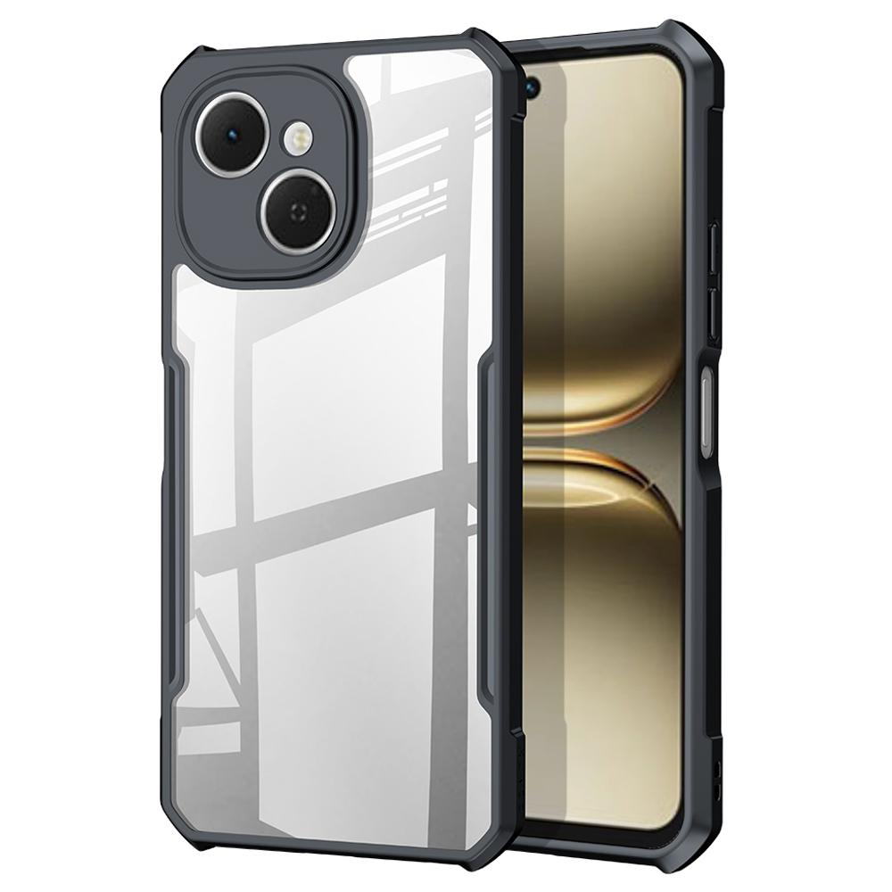 

XUNDD Для TECNO Spark 40C Чехол Противоударный ТПУ+Акрил Прозрачная Задняя Крышка для Телефона A