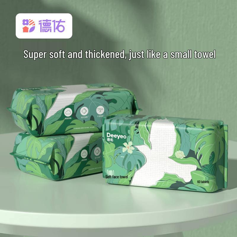 DeYou Flying Bird Disposable Facial Towels - 6 Packs