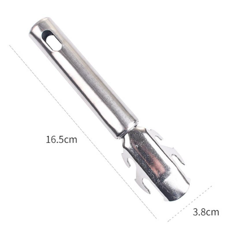 Kitchen Anti Slip Grab Plate Clamp Stainless Steel Steaming Pot Clamp Tool Beer Bottle Opener Anti Scalding Bowl Clamp Hangable