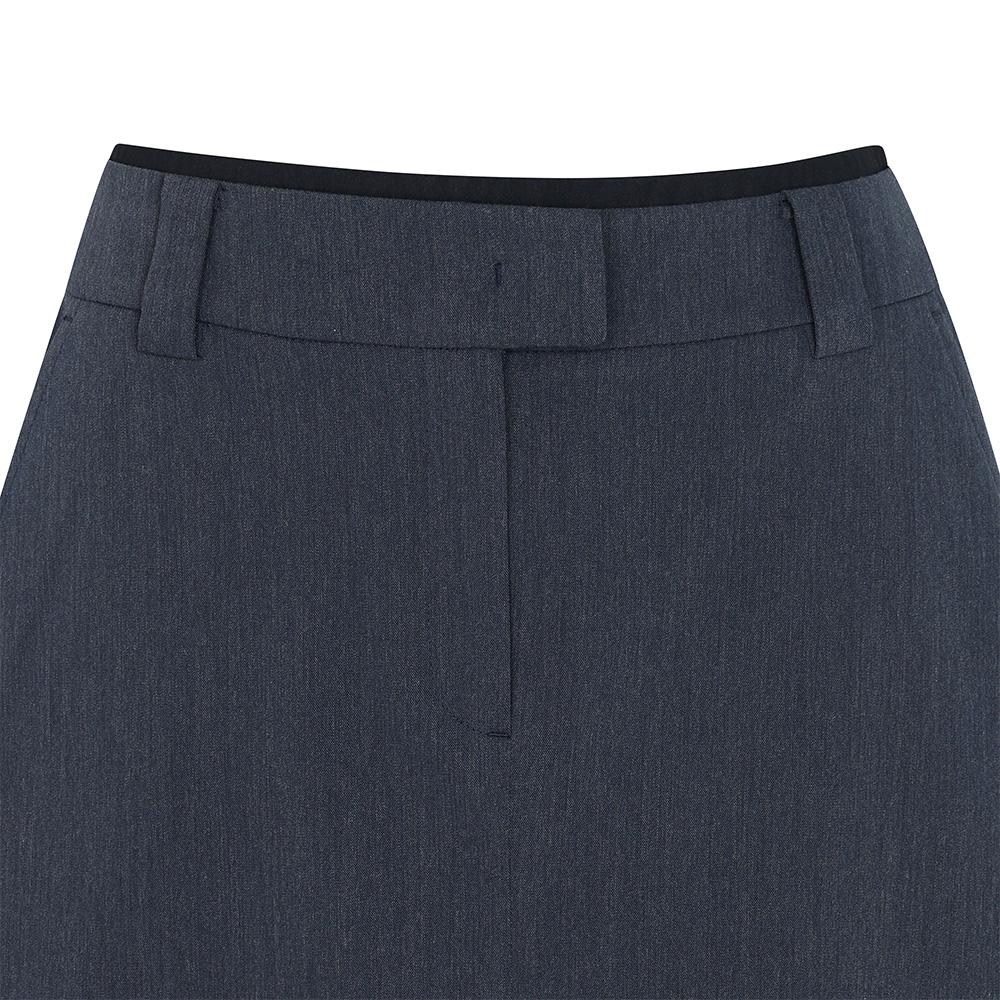 MALBON GOLF Casual H-Line Skirt Navy (Woman)