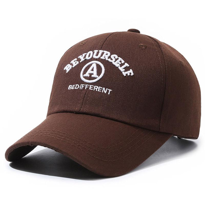 A Letter Beyourself Baseball Cap Uv Protection Hat Outdoor Breathable Cap Gift