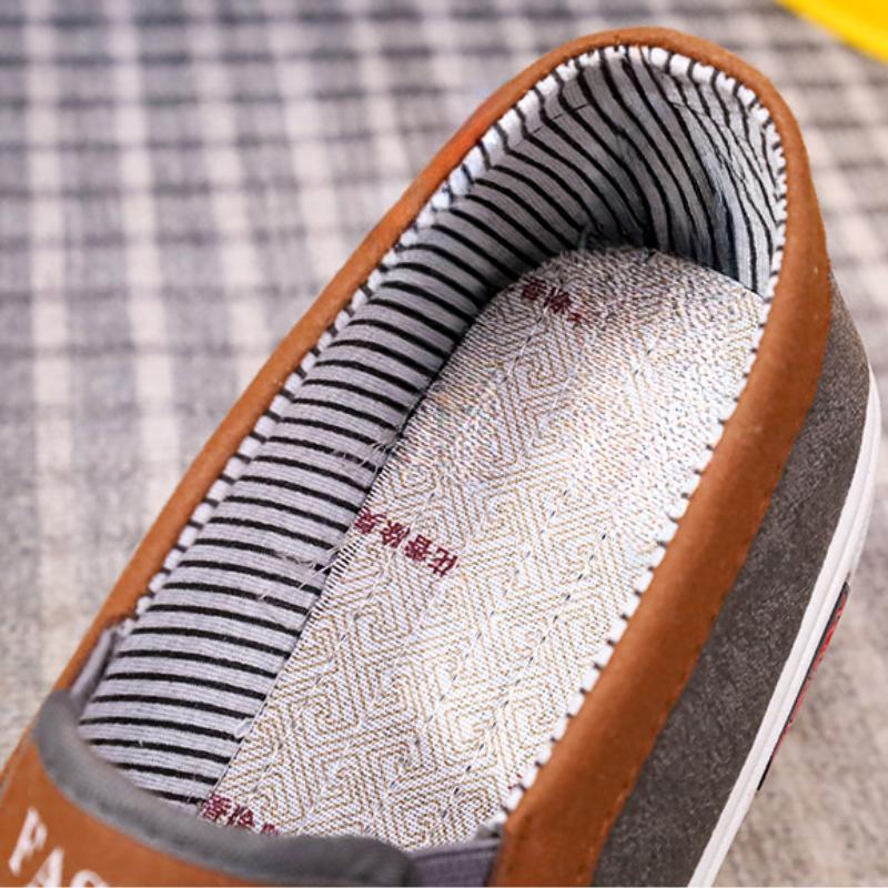 Shoes for Men Plus Size Male Loafers Lightweight Comfortable Sneakers Slip On Vintage Flats Soft Sole Male Casual Shoes Zapatos