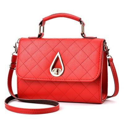 

Popular single shoulder, trendy women s handbag, Korean version of solid color simple single shoulder underarm oblique span bag ·