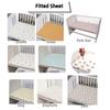 Multi-piece Baby Crib Bedding Set, Four-season Use, Pure Cotton Fabric, Available In Multiple Cute Designs