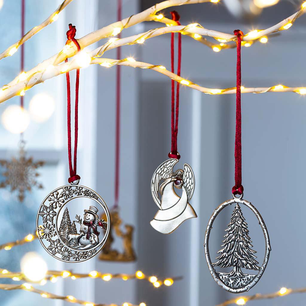 Hanging Pendant Christmas Tree New Year Xmas Decor For Home Merry Christmas Decorations Metal Xmas Ornaments For Home Party