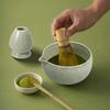 Matcha Bowl and Whisk Holder Set Japanese Matcha Tea Mixing Tool Tea Bowl Whisk Stand for Beverage Shop Cafe Matcha Drink Making