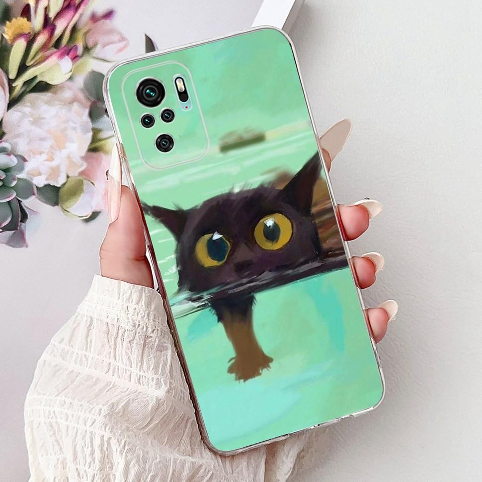 Nice Patterned Case for Xiaomi Redmi Note 10S Cover Silicone Soft TPU Protector Shell for Redmi Note 10 10S Cases Fundas Coque