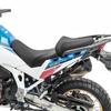 Komfortní gelové sedlo - Tourtecs TG14 - Kompatibilní Honda Africa Twin 1100 - Bederní opěrka - Nepromokavý potah