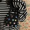 Women's Handbag New Korean Embroidery Heart Sweet Fashiable Versatile Handbags Mini High-capacity Cute Shoulder Crossbody Bags