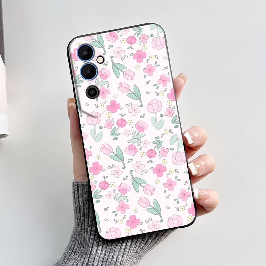 For Tecno Pova Neo 2 Case Pova Neo2 LG6n Cover Black TPU Soft Silicone Phone Case For Tecno Pova Neo 2 Coque Protective Fundas