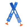 2pcs Adjustable Cutting Machine Base Guide ABS Circular Saw Milling Positioning Clamp for Woodworking
