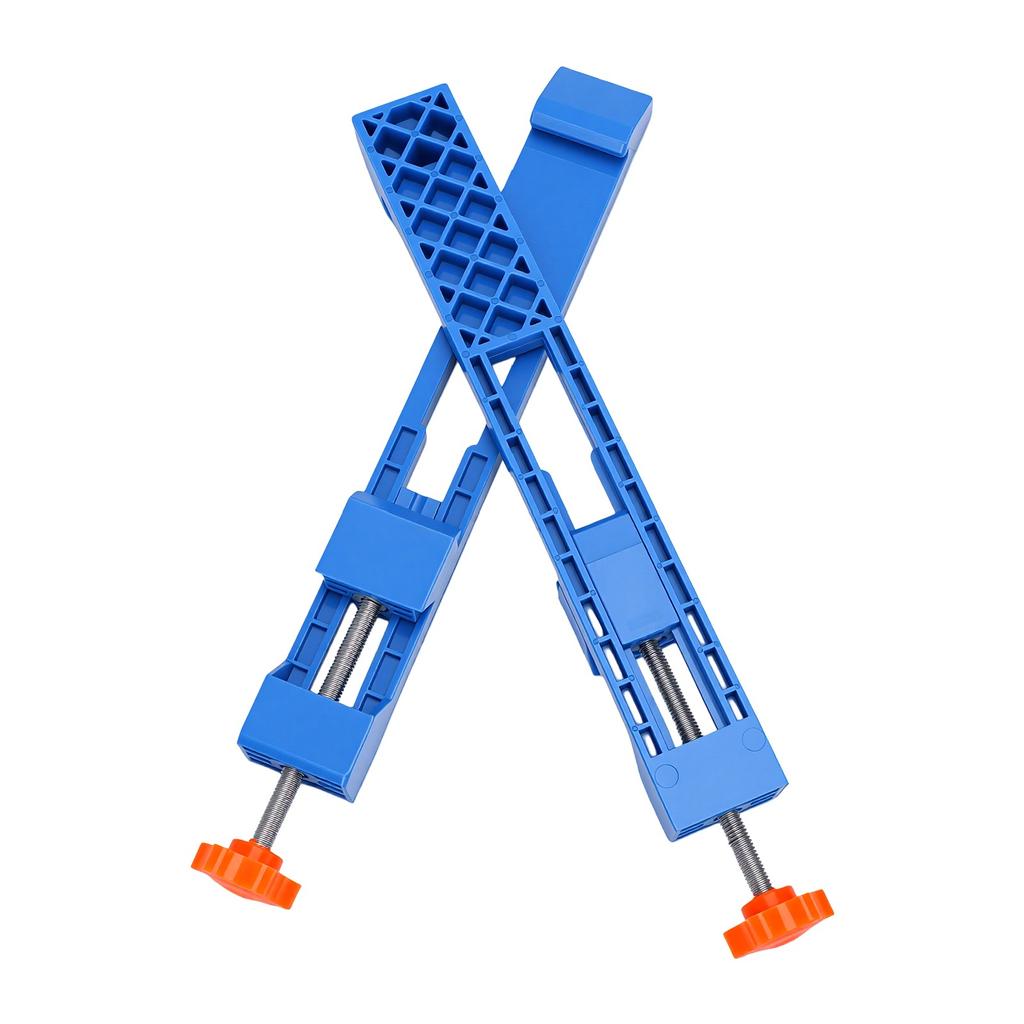 2pcs Adjustable Cutting Machine Base Guide ABS Circular Saw Milling Positioning Clamp for Woodworking