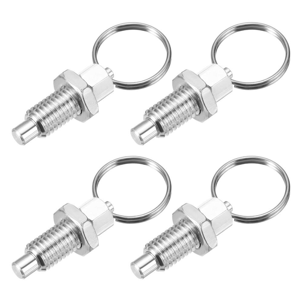

4 Set Of Spring Collar Tampion With Pull Ring For Fixtures Molds Machinery Industrial Equipment Accessories