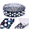 DIY Self Adhesive Rhinestone Chain Diamond Strips  Dress Skirt Clothing Accessories