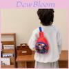 Batman Lightweight Kids Crossbody Bag Adjustable Strap Coin Pocket For Preschool Daily Use