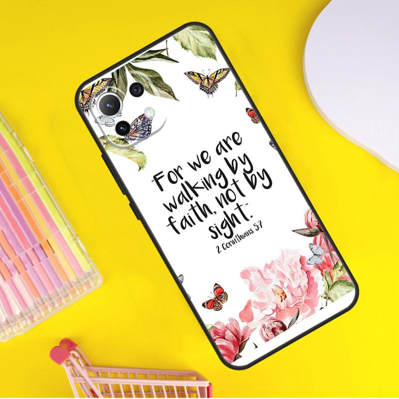 Bible Verse Cover For Xiaomi 14 Ultra 13 11T 12T 13T 14T Pro POCO X7 X6 Pro X3 X5 F3 F5 M6 F6 Pro Case
