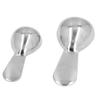 2Pcs Coffee Measuring Scoop 304 Stainless Steel Ground Coffee Measuring Spoon Set with Scale
