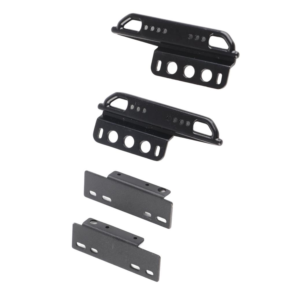 1 Set RC Side Pedal Iron Wear Resistant Strong Bearing Capacity RC Side Step Plate for Axial SCX24