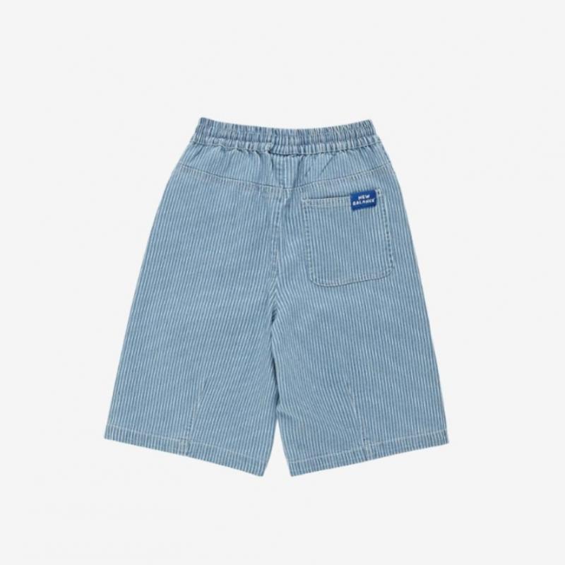 New Balance Kids Bermuda Denim Pants B1 Nk9vg2501u 15 55 99