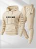 European Style Unisex Hoodie & Drawstring Sports Suit