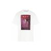 T-shirt O WHITE con Pittura di Caravaggio, Vestibilità Dritta OMAA038S21JER0050101