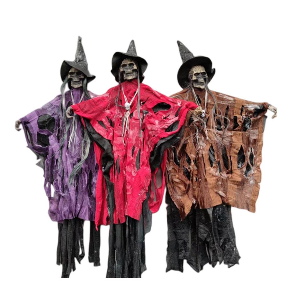 Sound And Light Horror Atmosphere Decoration Hanging Electric Hat Pendant