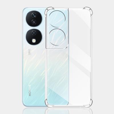 Shockproof Airbag Clear Case For Honor X7b 4G 5G Soft Clear Silicone Phone Case For Honor X7A Protect Cover for Honor X7b Funda