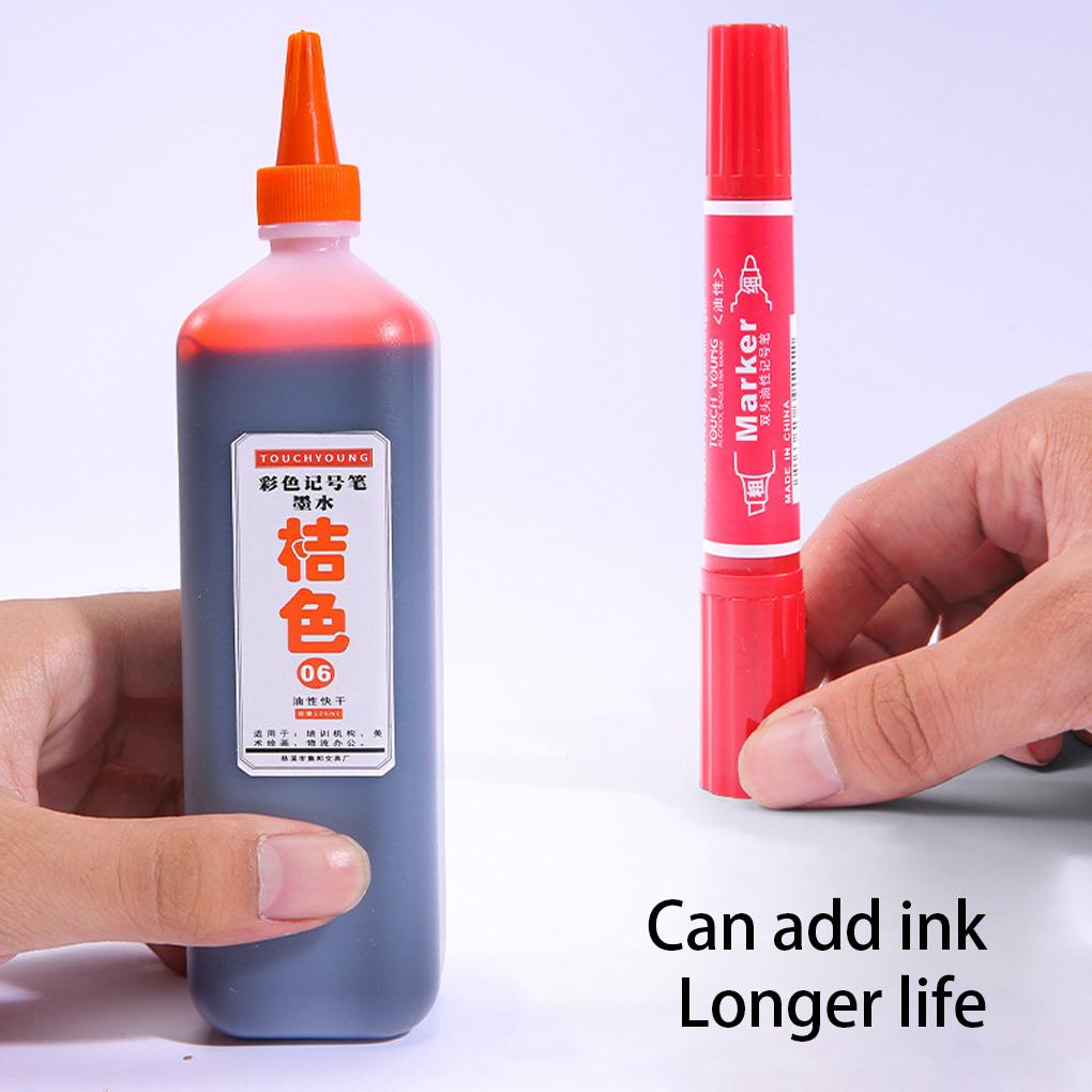 Universal Marker Refill Ink Home Office Mark Pen Replenishing Oil