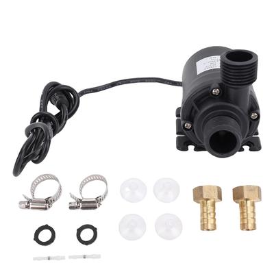 DC 12V Water Pump Brushless Motor High Pressure Quiet Pump for Solar Circulation System Pool RV Yacht Boat 800L H 5m