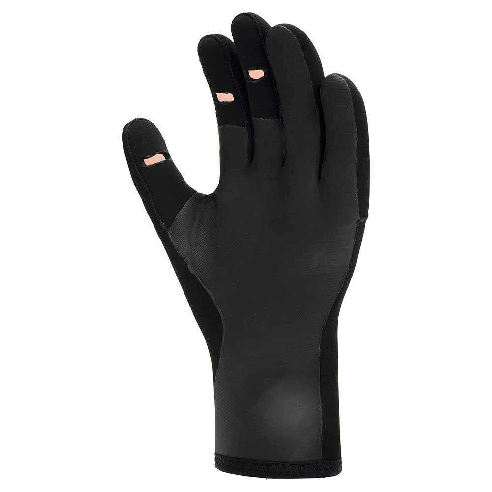 Montbell Climaprene Fishing Gloves, Unisex, Black, #1126203 (M)