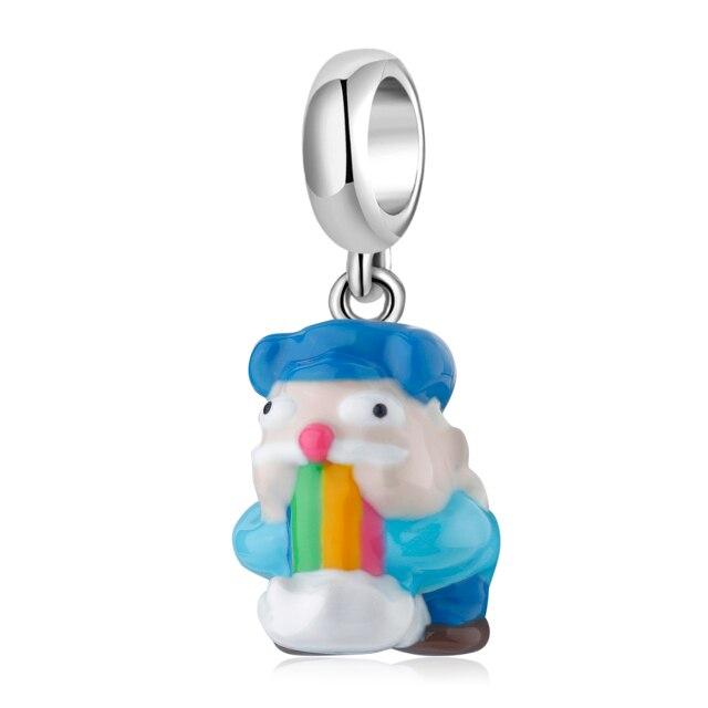 Animal City Wizarding World Life Tools Pendants Genuine 925 Sterling Silver Funny Charms Diy Accessories Fit Bracelet