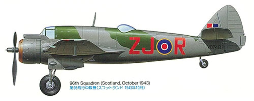 Tamiya Masterpiece Series 53 Royal Air Force Bristol Beaufighter VI Plastic Model Kit 61053 1/48 No. Mk.